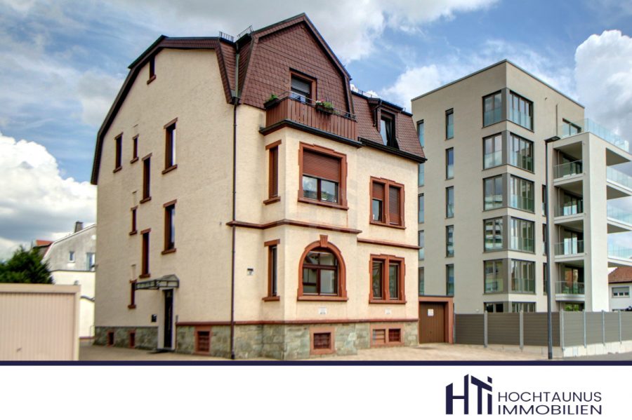 HTI | Gründerzeitvilla mit 4 Wohnungen sowie einem Bungalow in Oberursel – Stadtmitte, 61440 Oberursel, Mehrfamilienhaus